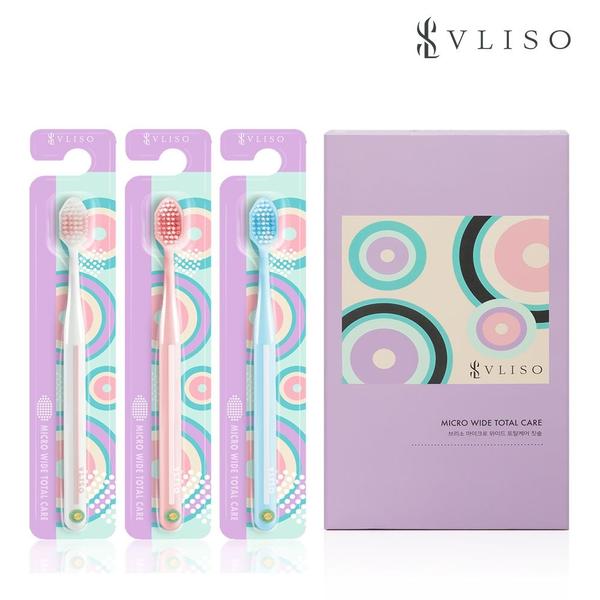 브리소 마이크로와이드 토탈케어 칫솔 3개 체험팩 (3,500원/무료)1