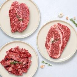 농협안심한우 1++ 한우 등심200g 3팩 총600g (47,920원/무료)2