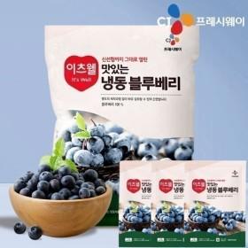 CJ 냉동블루베리 1kg 3개입(21,980원/무료)5