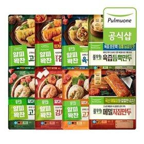 풀무원 얇은피만두 400g 12봉 (27,200원/무료) 카드할인가 25,300원
