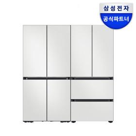 삼성 비스포크 키친핏 냉장고 김치 4도어 세트 RM70F63R2A+RQ42DB94R2AP 패키지 (3,769,600원/무료)1
