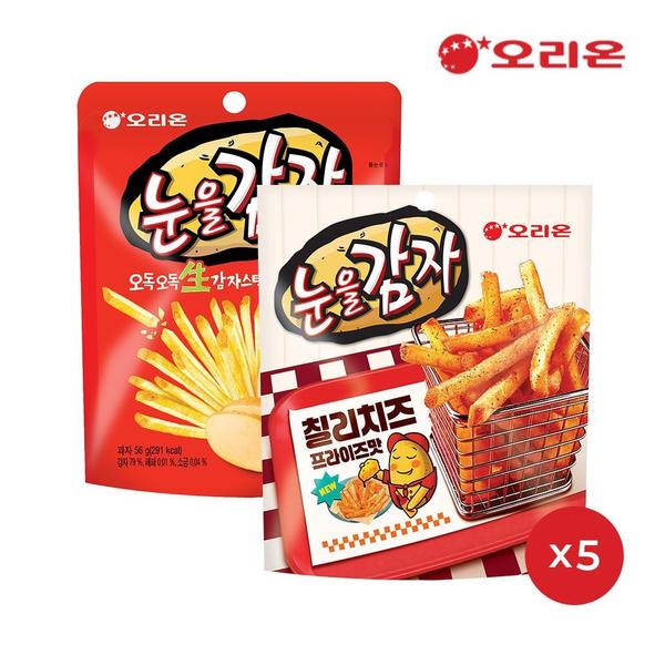 눈을감자 칠리치즈프라이즈 5개+페퍼솔트5개 (13,940원/무료)2