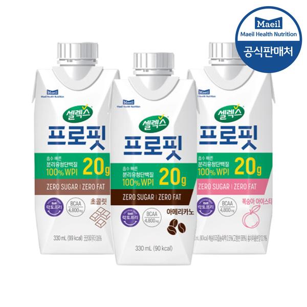 셀렉스 드링크 wpi 24팩 골라담기 (신한/토스/카카오 결제시 39,850원/무료)