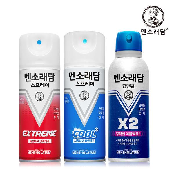 멘소래담 스프레이 파스3종 (8,900원~/무료)1