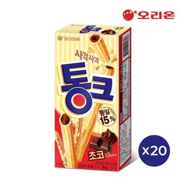 오리온 통크 초코 1P(45g) x20개 (토스 15,090원/무료)