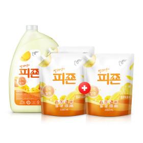 피죤 섬유유연제 옐로 3100ml 1개 + 2300ml 3개 (11,880원/무료)