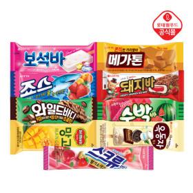 스크류바 죠스바 옥동자 수박바 돼지바 등 바류 10종 40개 골라담기 (20,400원/무료)1