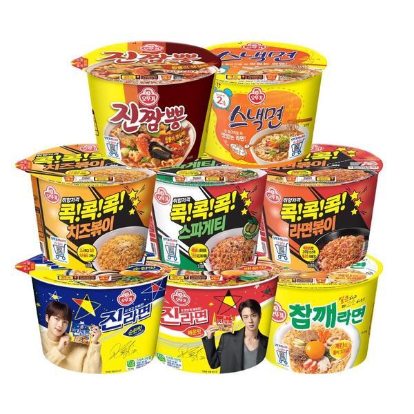 오뚜기 진라면 매운맛 용기 110g 24개 (19,280원/무료)