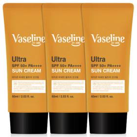 SPF 50+ 바세린 바이존 선크림 60ml 3개 (9,950원/무료)10