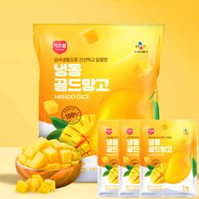 CJ 냉동골드망고 1kg 3개 (17,990원/무배)