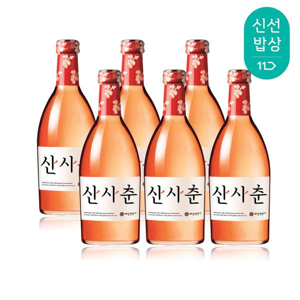 배상면주가 산사춘 375ml x 6병 (19,750원/무료)