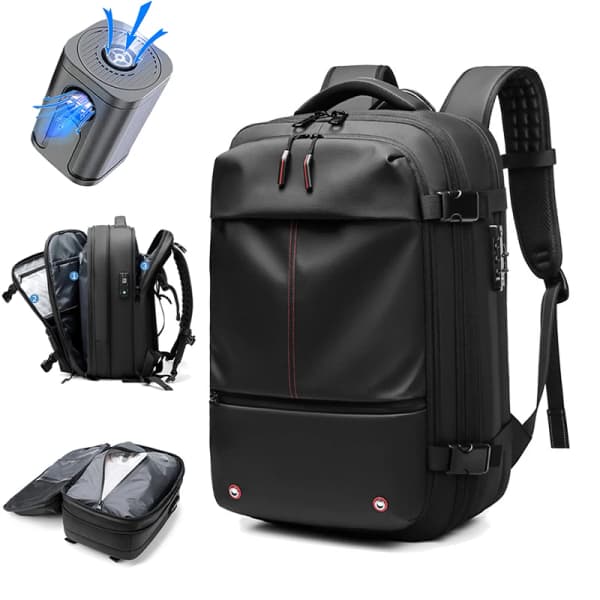 BANGE 확장 가능한 남성용 방수 배낭 45L($13.71/무료)2