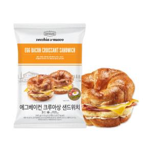 베키아에누보 에그베이컨 크루아상 샌 드위치 3입 2팩(345G X 2팩) 소비기한 25.7.23 (14,900원/무배)