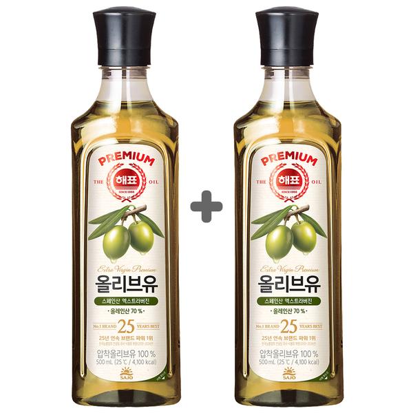 해표 올리브유 500mL+500mL 외 캔햄등 (15,800원/무료)