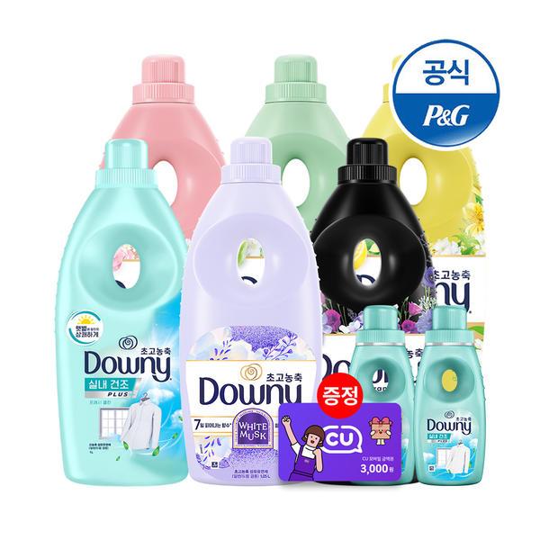 티멤-다우니 초고농축 1리터 6개+200ml 2개+cu3천 (24,170원/무료배송)