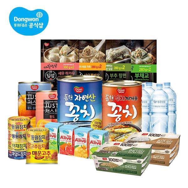 동원 자연산 꽁치 400g / 김치찌개용 꽁치 300g 4개 (12,900원/무료)1