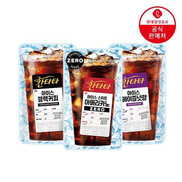 칸타타파우치 3종 190ml 20팩 (8,990원/무배)