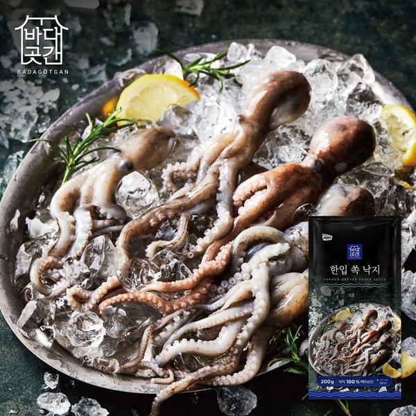 김나운더키친 바다곳간 한입 쏙 낙지(10미) 200g 3팩 (10,640원/무료)5