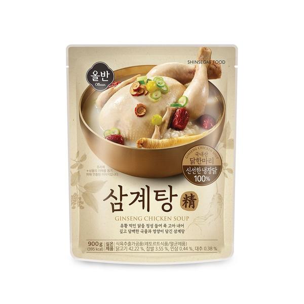 올반키친 삼계탕 900g 3팩 (20,270원/무료)