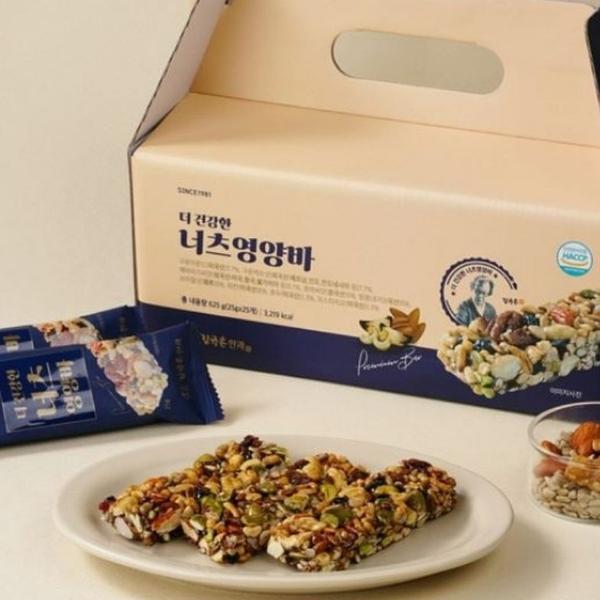 김규흔 한과 너츠 영양바 25개입 (12,090원/무료)