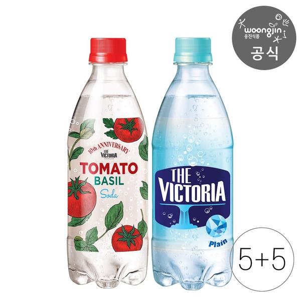 더 빅토리아 토마토 바질 소다+플레인 외 3종 중 택1,500mlx10페트 (7,130원/무료)1