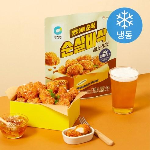 청정원 순살바치킨 허니 300g 5,680원(와우무배)