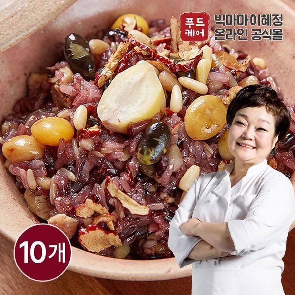 이혜정의 꽉찬 수제 영양밥 120g 10팩 (26,220원/무료)