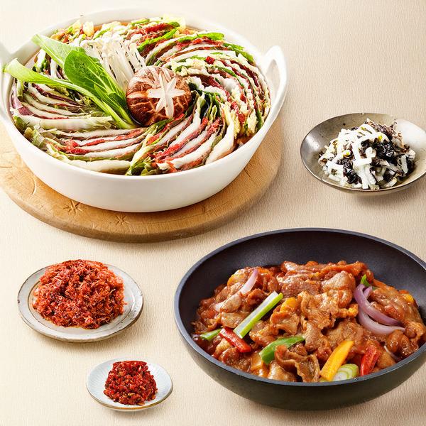 1+1 노키친 밀푀유나베 밀키트 1,295g (9,900원/2개구매시무료)4
