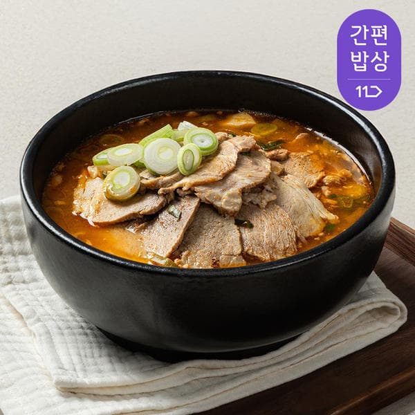얼큰돼지국밥 500g 4팩 (14,880원/무료)