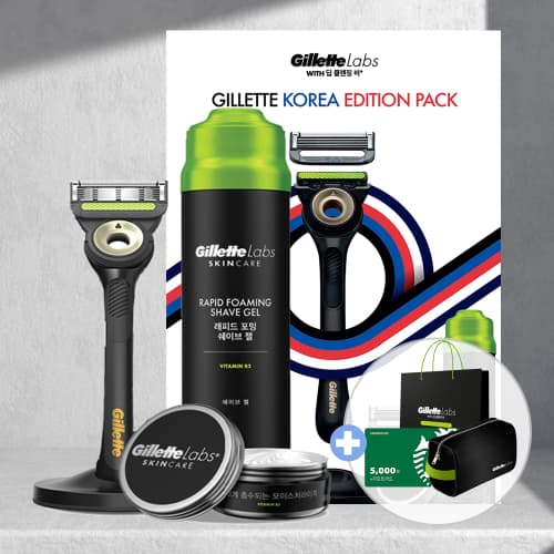 질레트 랩스 딥클렌징바 kr에디션 풀세트+스벅5천 (25,940원/무료배송)4