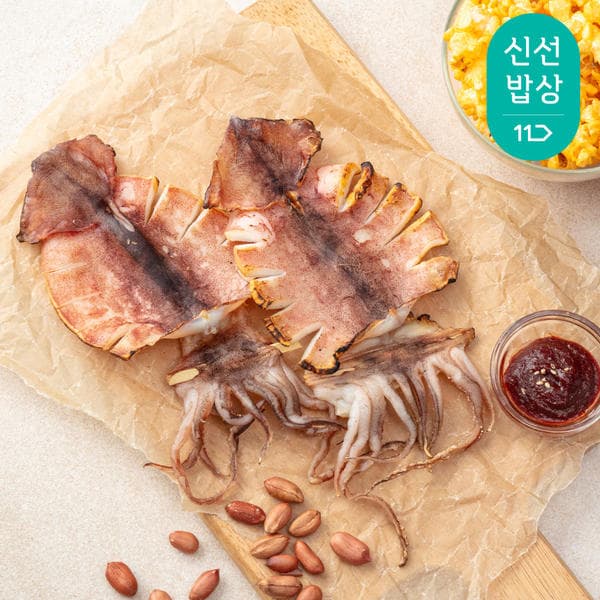 원양산 피데기오징어 중 10미 900g (19,510원/무료)