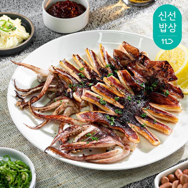 오동통 구룡포 반건조 오징어700g 10마리18980원 / 무료