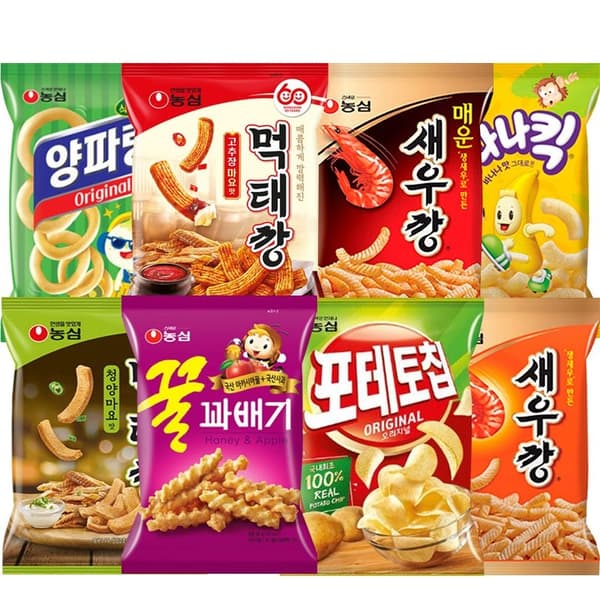 농심 새우깡 번들 82g x 12봉 (9,770원/무료)2