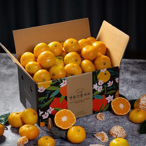 새코롬 제주하우스 감귤 1kg 중대과 (8,760원/무료)