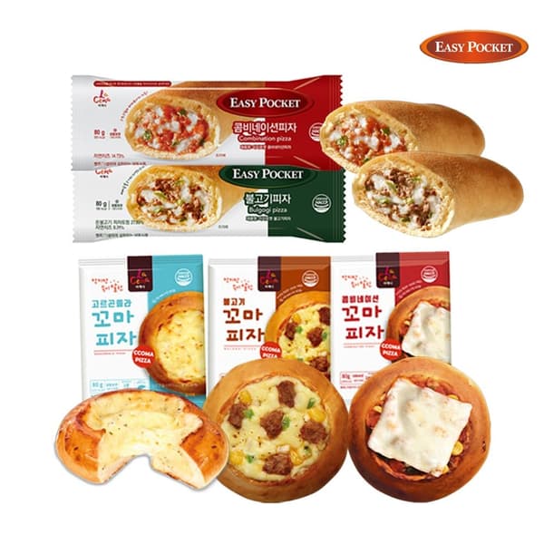 라체나 콤비네이션 꼬마피자 80g 12개 (16,990원/무료)