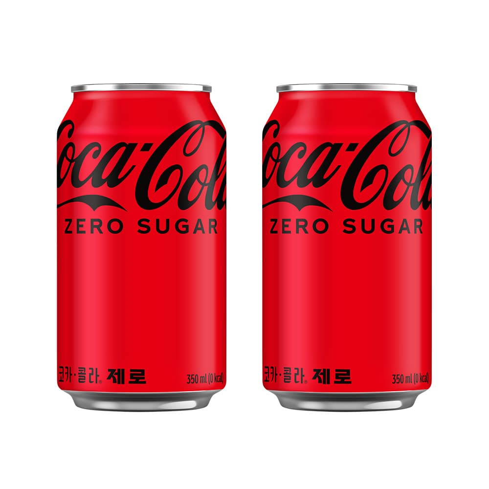 코카콜라 제로 350ml 24캔 (16,320원/무료)2