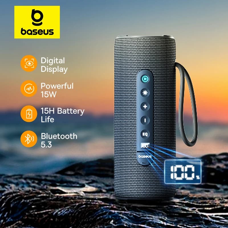 Baseus AeQur 30 에어 휴대용 무선 스피커($19.99/무료)