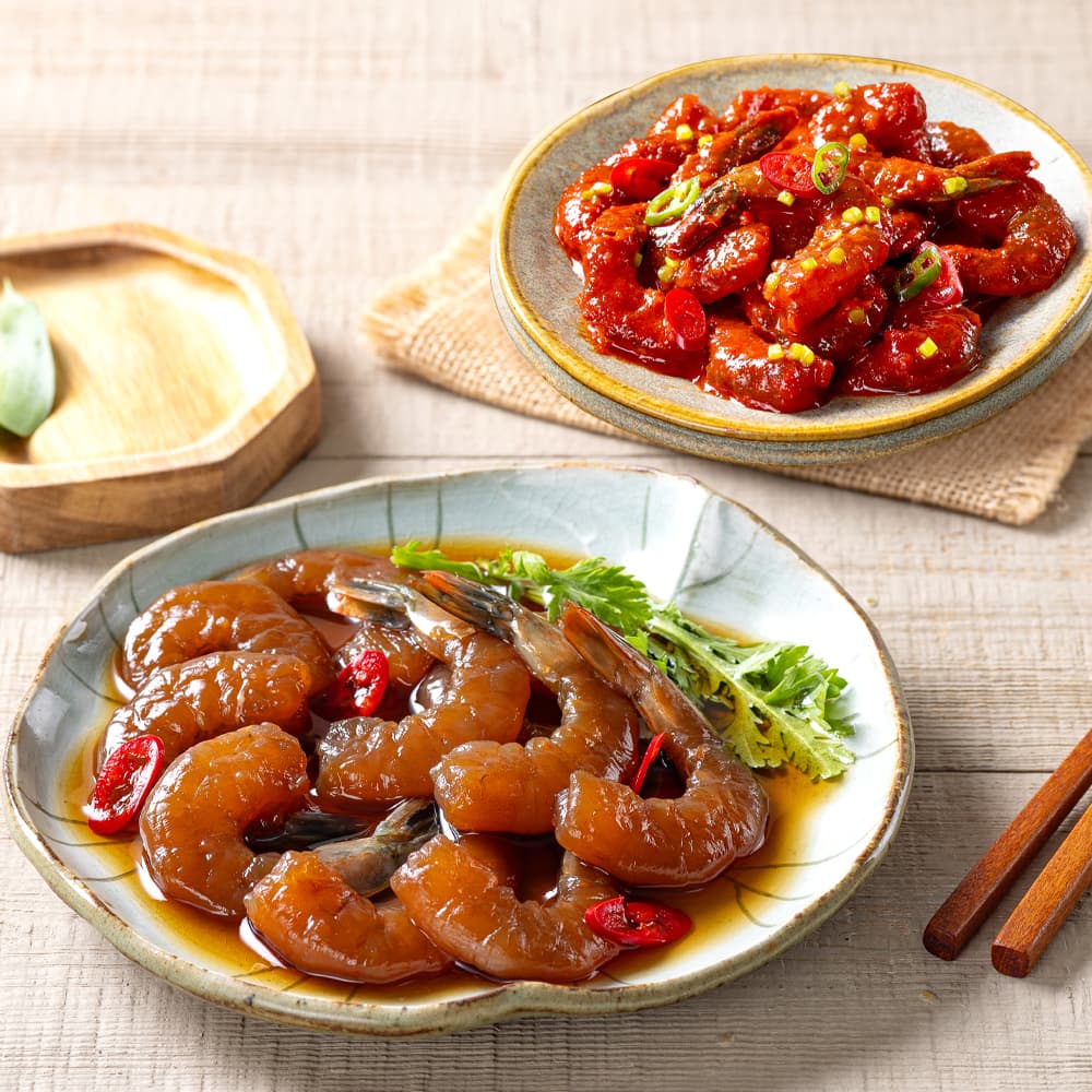 순살 간장 새우장 300g+300g 총600g (9,940원/무료)
