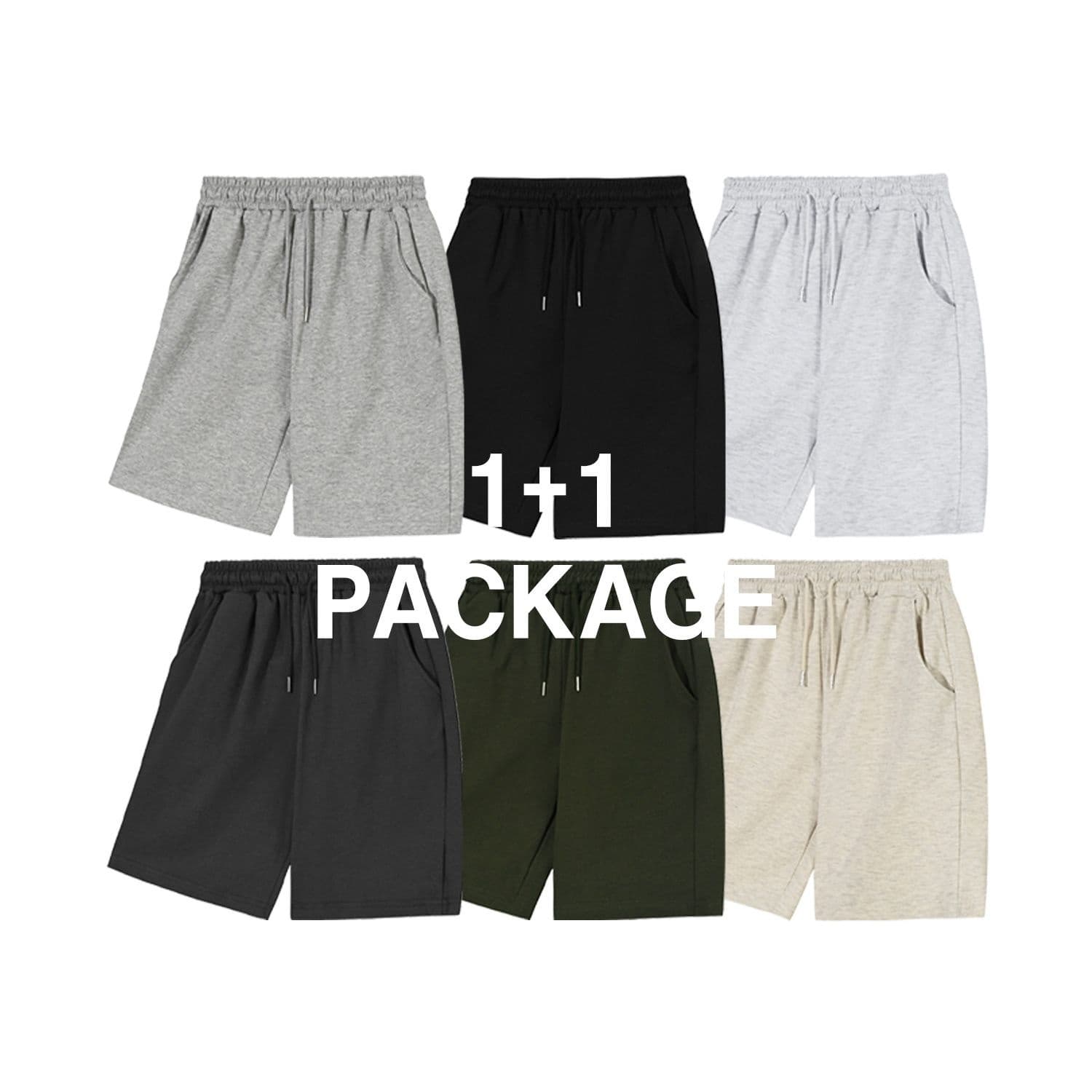 트레이닝 스웨트 숏 팬츠 2벌 (22,060원/무료)
