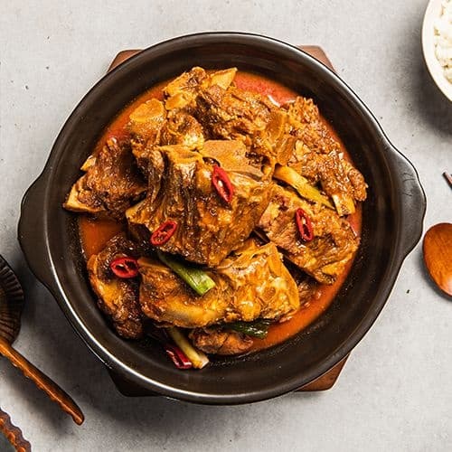 청담 매운/간장국물 뼈찜 1.2kg*2팩 (19,490원/무배)