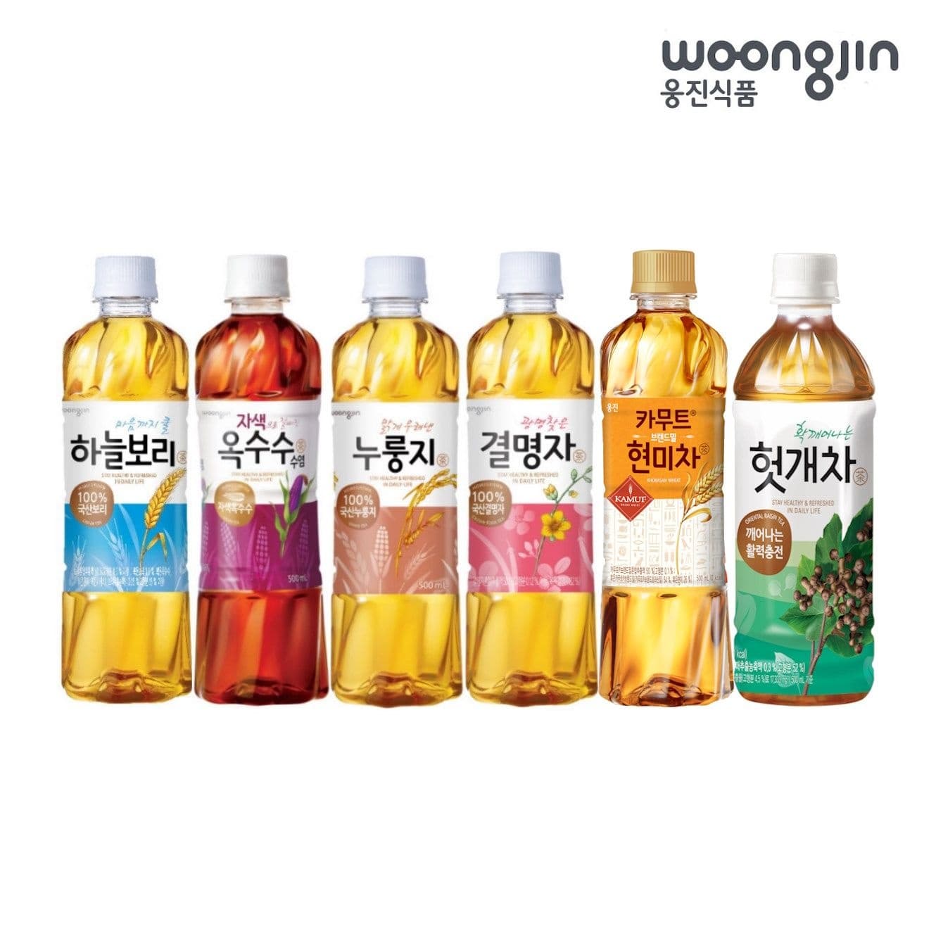 웅진 차음료 2종 선택 500ml x12페트(9,000원/무배)1