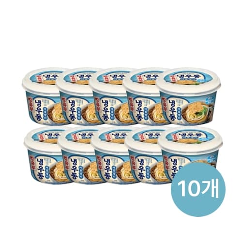본고장 킹 유부 냉우동 262g 10입(9,900원/무배)3