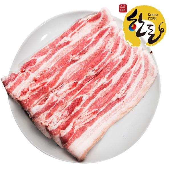 한돈 생 오겹살 600g (11,580원/무료)