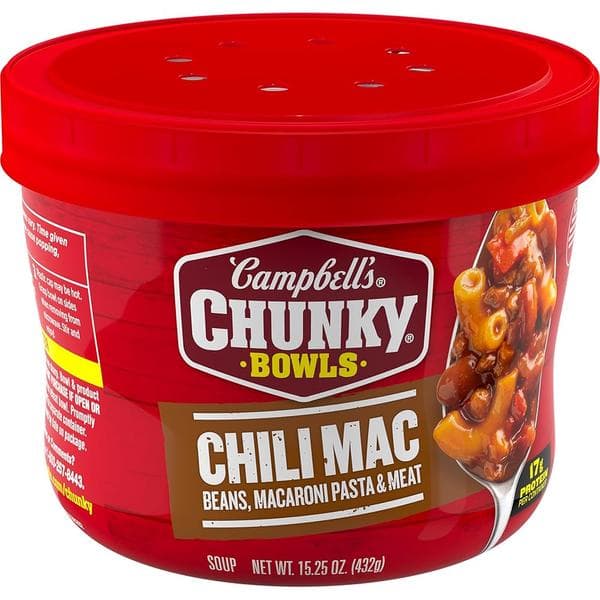 Campbell's Chunky Soup, 칠리 맥 수프, 432.3g (5,070/무료)
