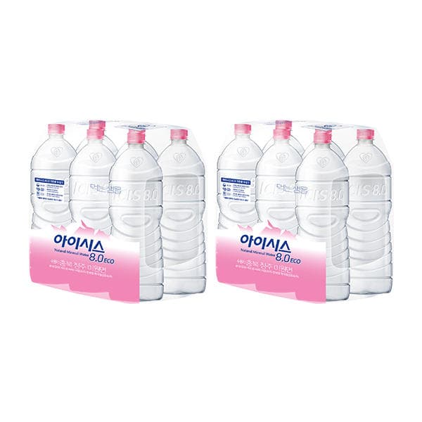 아이시스 8.0 유/무라벨 랜덤, 2L, 12개 (7,980원/무료)