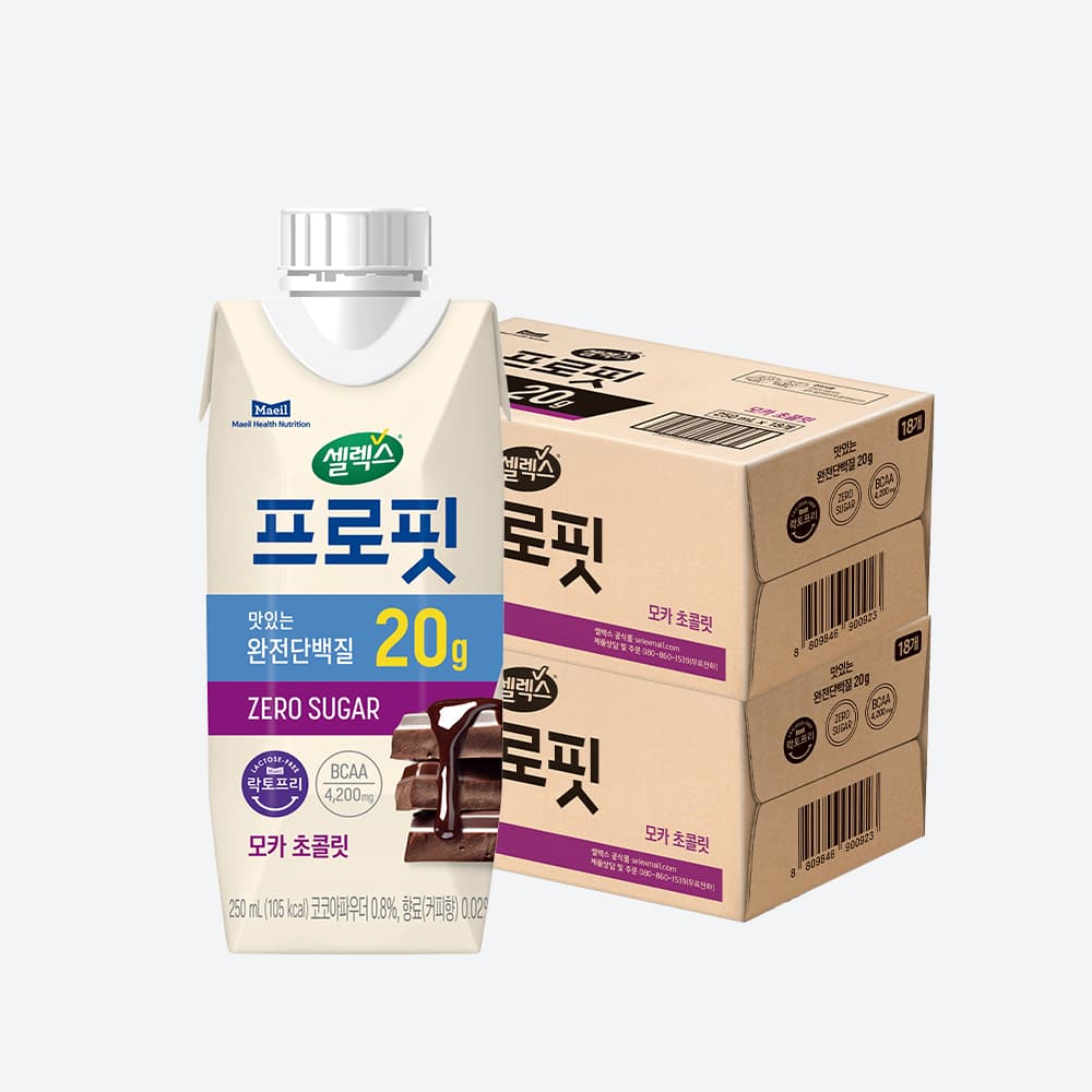 프로핏 완전단백질 음료 모카초콜릿 250ml x 36팩 (토스43,040원/무료)1