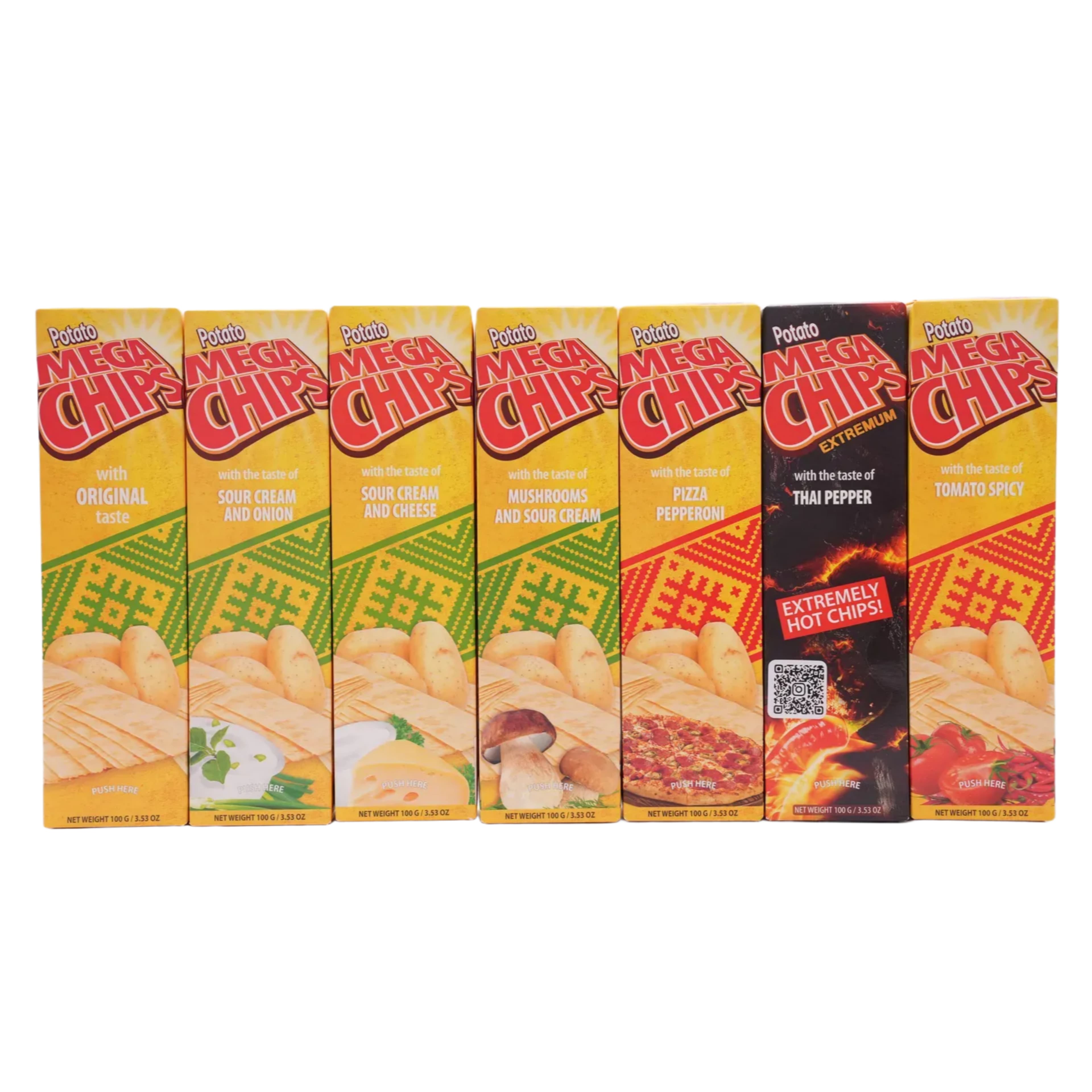 메가칩스 감자칩 포테이토칩 7종 (9,900원/3,000원)