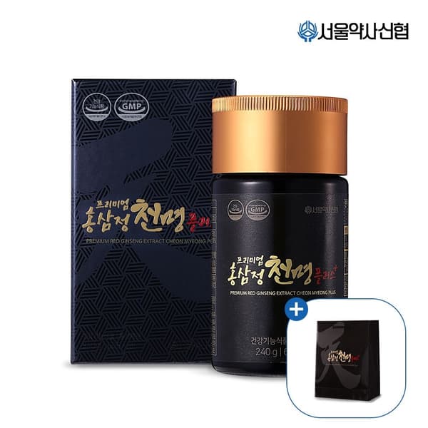서울약사신협 프리미엄 홍삼정 천명 플러스 240g 진세노함량 54mg
