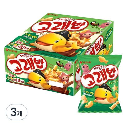 고래밥 볶음양념맛 미니사이즈 20g, 20개