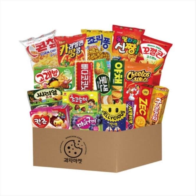 종합 과자 선물세트 18종 13900 원 무배
